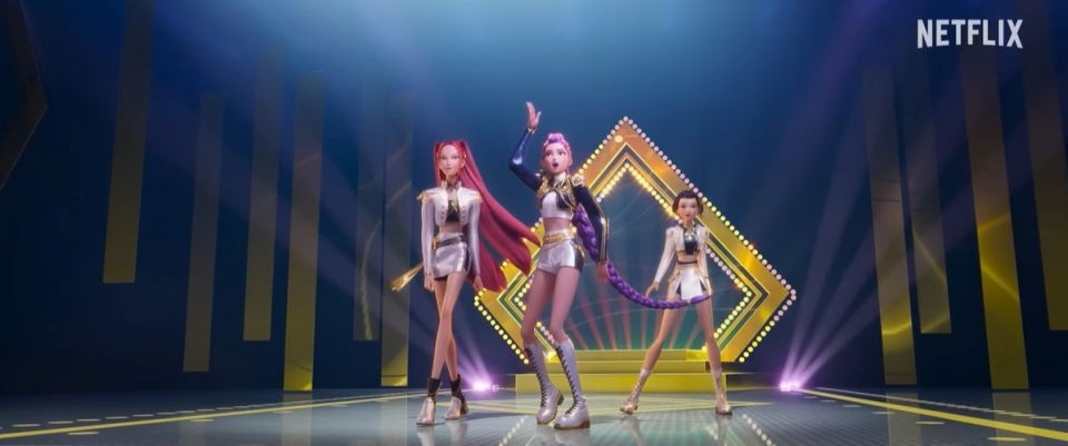 K팝 데몬 헌터즈 애니메이션 캐릭터 포스터3