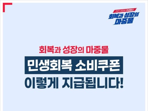 2차 민생회복 소비쿠폰 지급과 사용 현황2